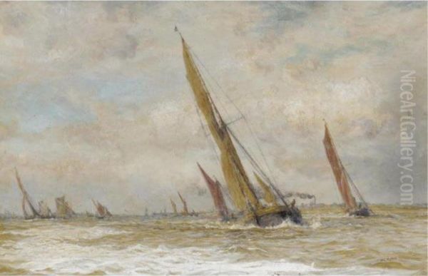 Off Sheerness Oil Painting by William Lionel Wyllie