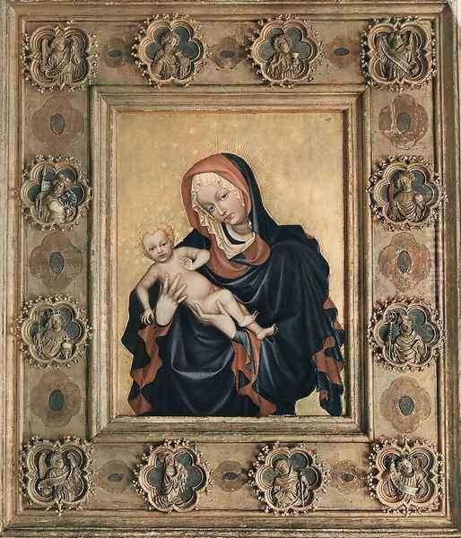 The Madonna of St Vitus Cathedral in Prague Oil Painting by Unknown Painter