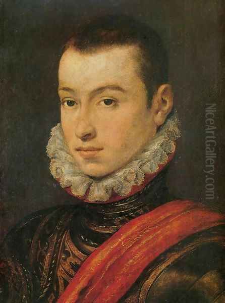 Young Nobleman Oil Painting by Unknown Painter