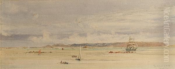 The Island Of Herm Oil Painting by William Lionel Wyllie