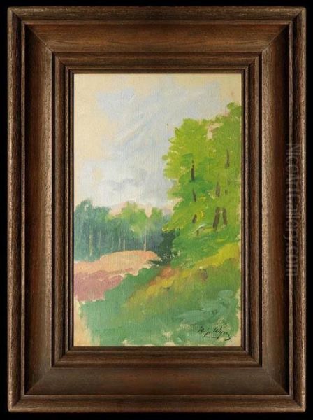 Landscape Oil Painting by Michael Gorstkin Wywiorski