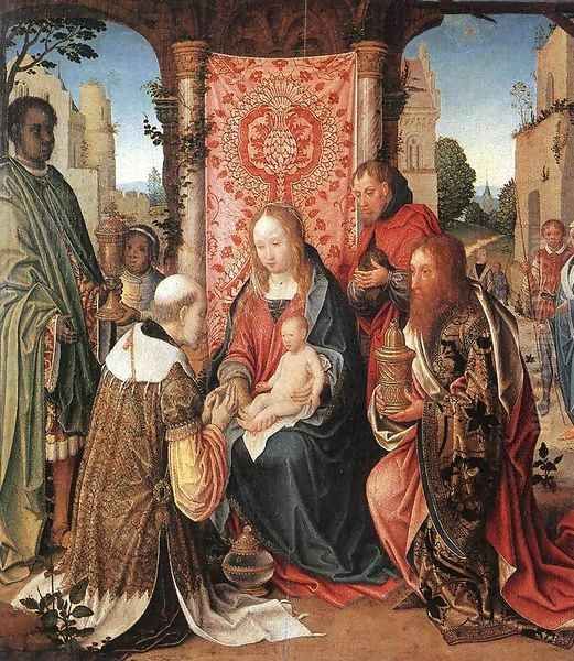 The Adoration of the Magi Oil Painting by German Unknown Masters