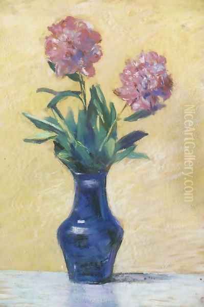 Blumenvase by Lesser Ury