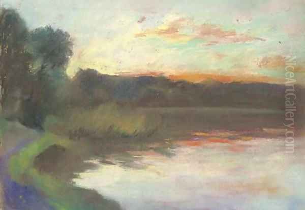 Landscape 2 Oil Painting by Lesser Ury