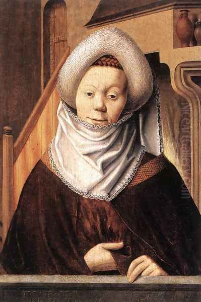 Portrait of a Woman Oil Painting by German Unknown Master