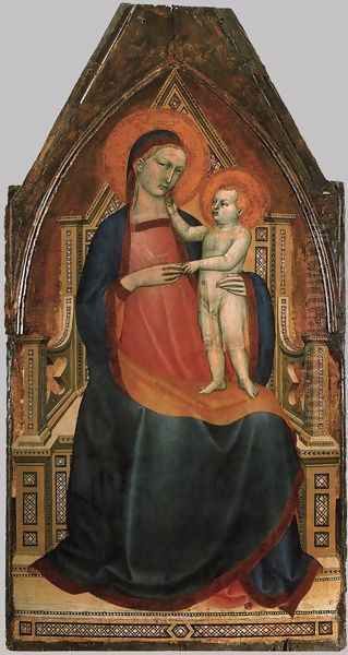 Madonna and Child Oil Painting by Italian Unknown Masters