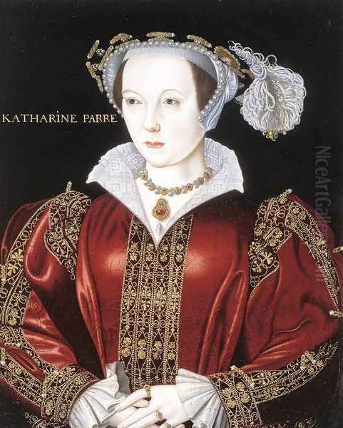 Portrait of Catherine Parr Oil Painting by British Unknown Master