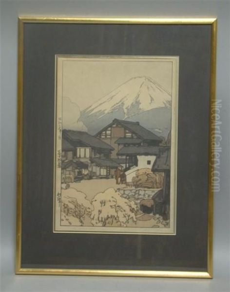 Fuji From Funatsu by Hiroshi Yoshida