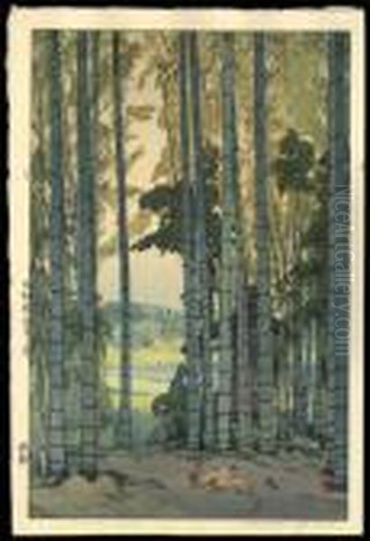 Bamboo Wood by Hiroshi Yoshida