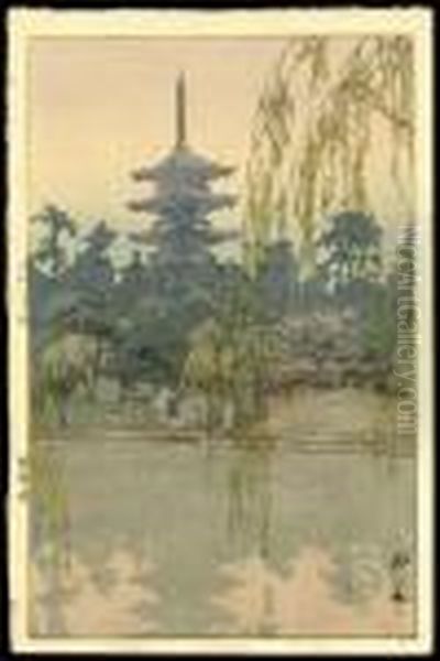 Sarusawa Pond by Hiroshi Yoshida