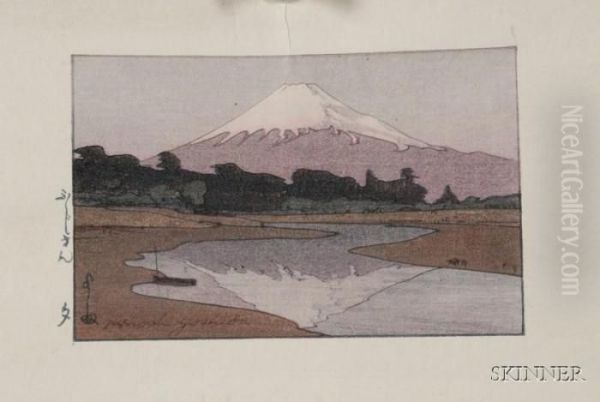 Fujiyama From Suzukawa by Hiroshi Yoshida