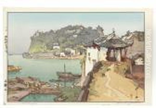 Sekishozan (shizhongshan) by Hiroshi Yoshida