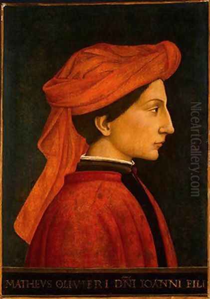 Matteo Olivieri Oil Painting by Italian Unknown Master