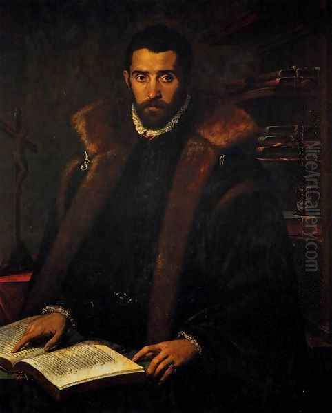 Portrait of Torquato Tasso Oil Painting by Italian Unknown Master