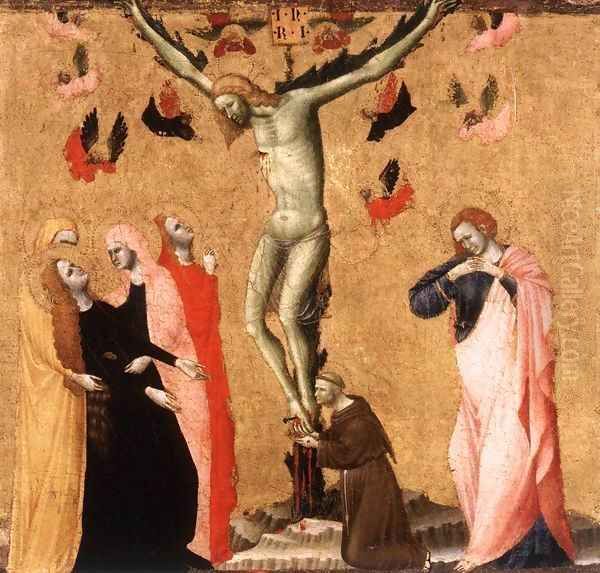 Crucifixion 2 Oil Painting by Italian Unknown Master