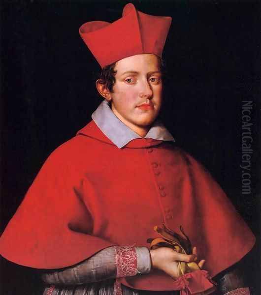 Portrait of Ferdinando Gonzaga Oil Painting by Italian Unknown Master