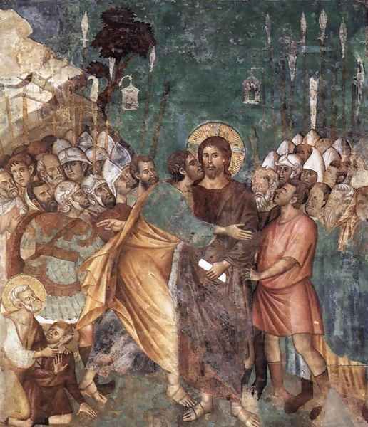 The Arrest of Christ 2 Oil Painting by Italian Unknown Master