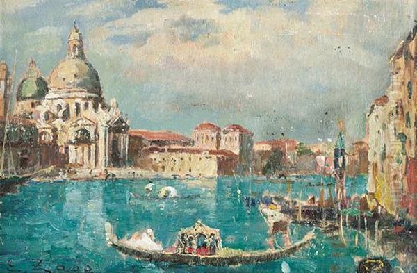 Venezia Oil Painting by Erma Zago