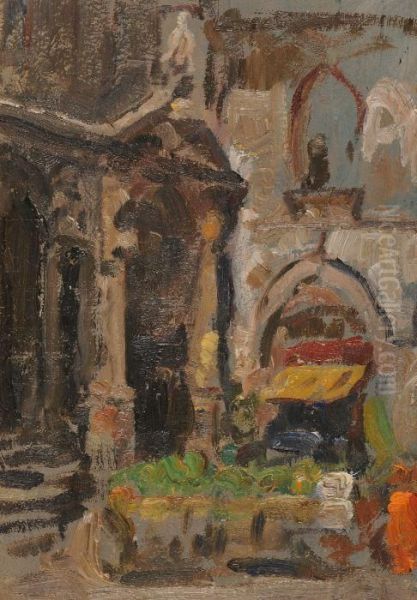 Scorcio Di Venezia Oil Painting by Erma Zago