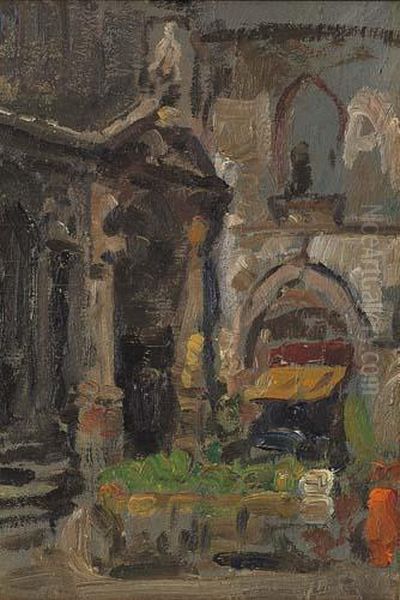 Scorcio Di Venezia Oil Painting by Erma Zago