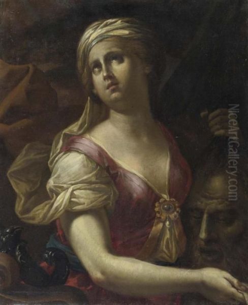 Judith Und Holofernes. Oil Painting by Domenico Zampieri (Domenichino)