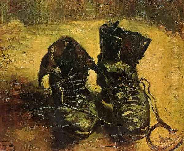 A Pair of Shoes Oil Painting by Vincent Van Gogh