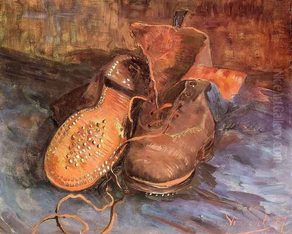 A Pair of Shoes I Oil Painting by Vincent Van Gogh