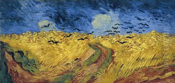 Wheat Field With Crows Oil Painting by Vincent Van Gogh