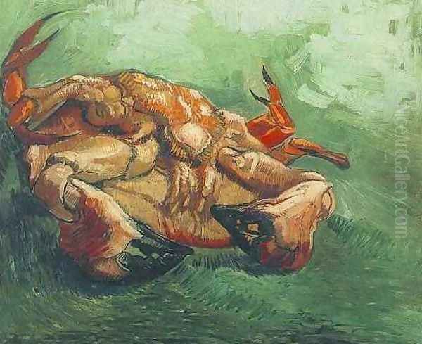 Crab On Its Back Oil Painting by Vincent Van Gogh