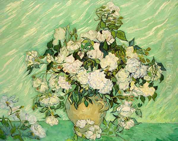 Roses Oil Painting by Vincent Van Gogh