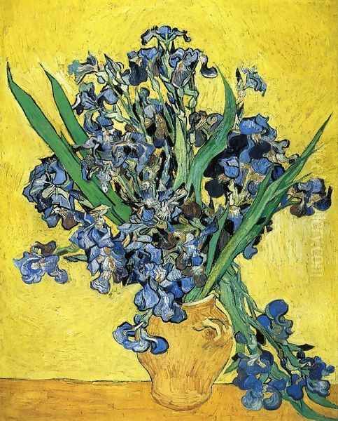 Still Life with Irises Oil Painting by Vincent Van Gogh