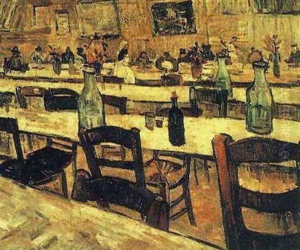 Interior Of A Restaurant In Arles Oil Painting by Vincent Van Gogh