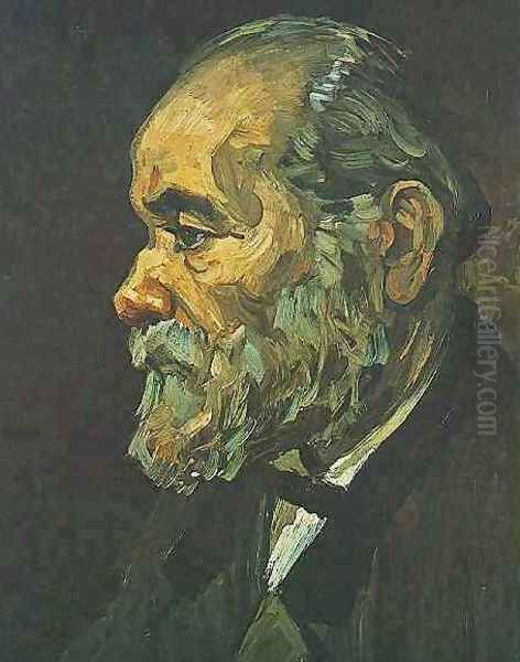 Portrait Of An Old Man With Beard Oil Painting by Vincent Van Gogh