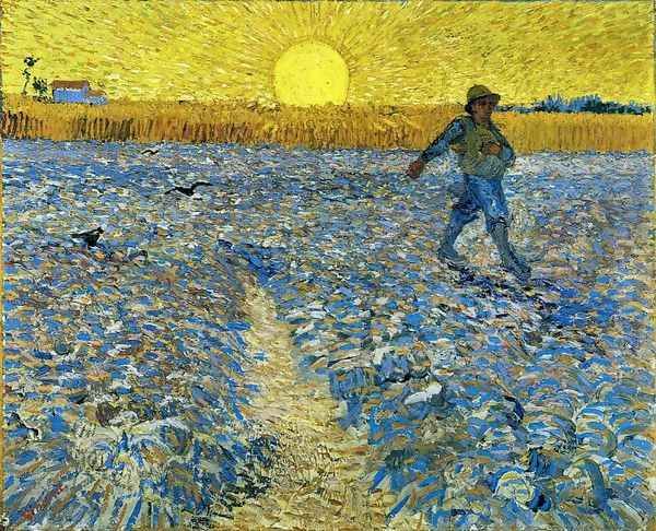 The Sower Oil Painting by Vincent Van Gogh