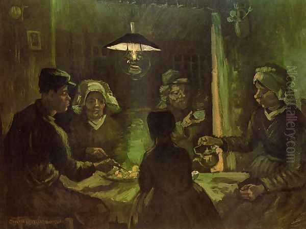 The Potato Eaters Oil Painting by Vincent Van Gogh