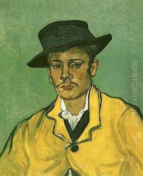 Portrait Of Armand Roulin Oil Painting by Vincent Van Gogh