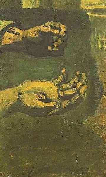 Two Hands Oil Painting by Vincent Van Gogh