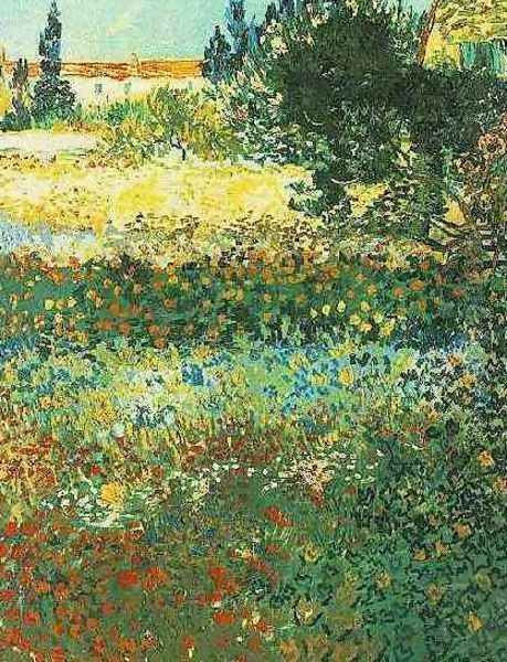 Flowering Garden Oil Painting by Vincent Van Gogh