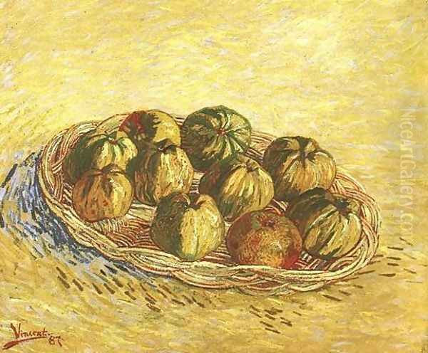 Basket Of Apples III Oil Painting by Vincent Van Gogh