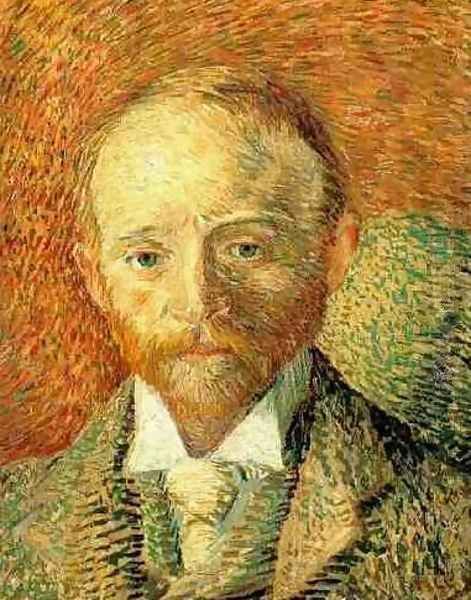 Portrait Of The Art Dealer Alexander Reid Oil Painting by Vincent Van Gogh