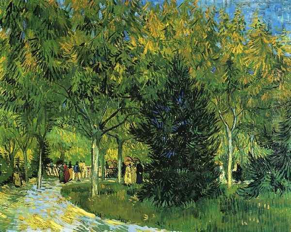 Avenue in the Park Oil Painting by Vincent Van Gogh