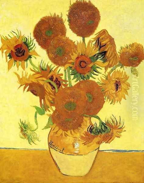 Sunflowers II Oil Painting by Vincent Van Gogh