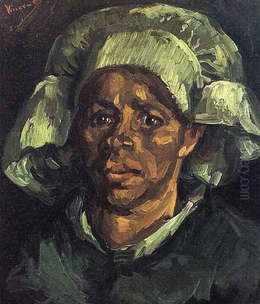 Peasant Woman, Portrait of Gordina de Groot I Oil Painting by Vincent Van Gogh