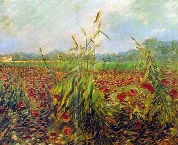 Green Ears Of Wheat Oil Painting by Vincent Van Gogh