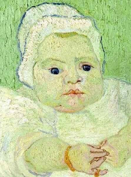 Baby Marcelle Roulin The III Oil Painting by Vincent Van Gogh