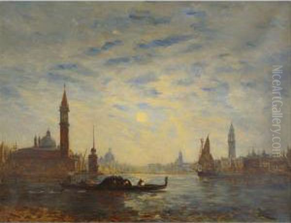 San Giorgio Oil Painting by Felix Ziem