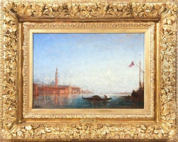 Venise, Le Bassin Desaint-marc Oil Painting by Felix Ziem