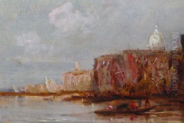  Vue De Venise  Oil Painting by Felix Ziem