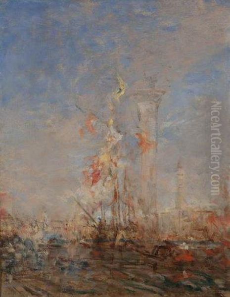 Venise Oil Painting by Felix Ziem