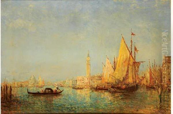 Venise Oil Painting by Felix Ziem